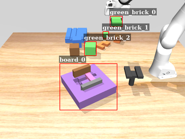 Coarse focus selection result